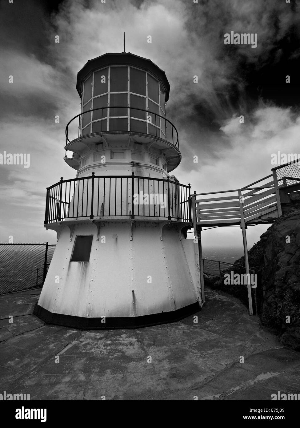 Point Reyes Lighthouse Northern California Coast Foto Stock