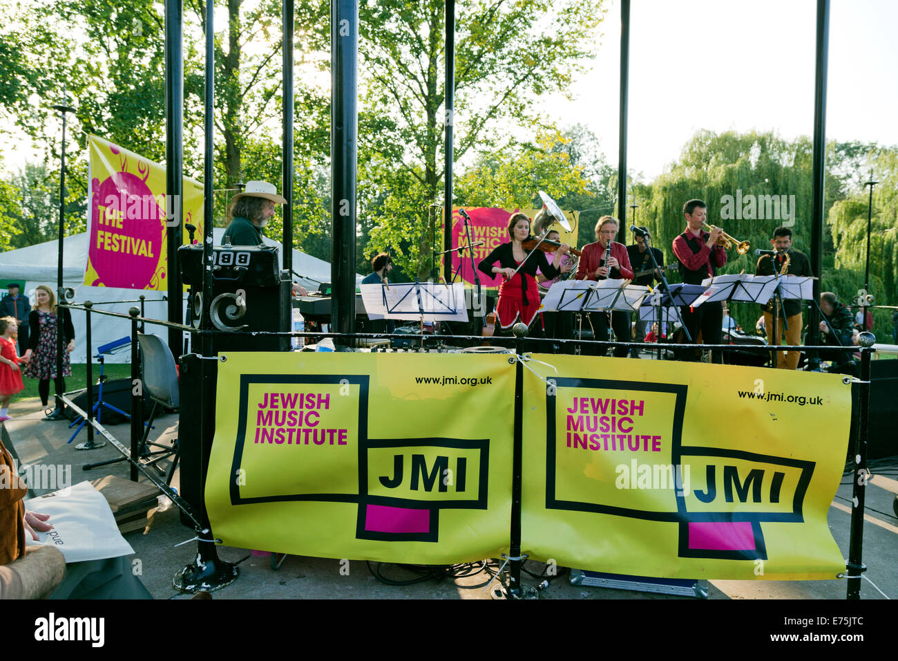 Londra, Regno Unito. Il 7 settembre, 2014. Jewish Music Institute Evento, Regent's Park, Londra, Inghilterra, UK Credit: Keith Erskine/Alamy Live News Foto Stock
