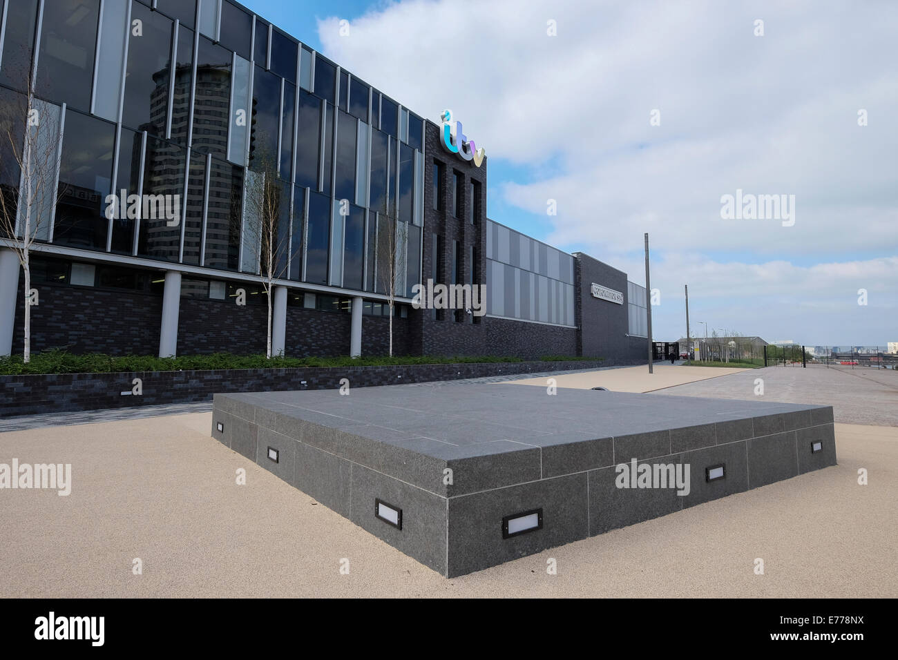 ITV Studios Media City Manchester Foto Stock