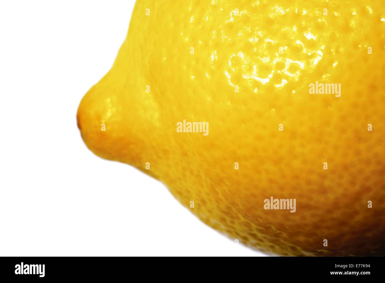 Tutto il limone agrumi Foto Stock