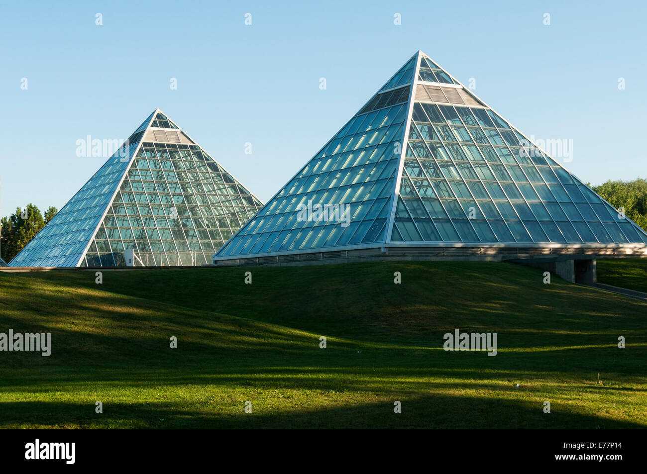 Elk203-5231 Canada, Alberta, Edmonton, Muttart Conservatory Foto Stock