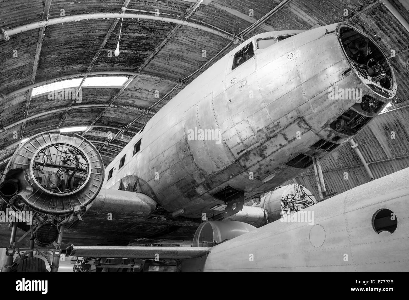 Le immagini acquisite a Malta il museo dell'aviazione vicino a Rabat Foto Stock
