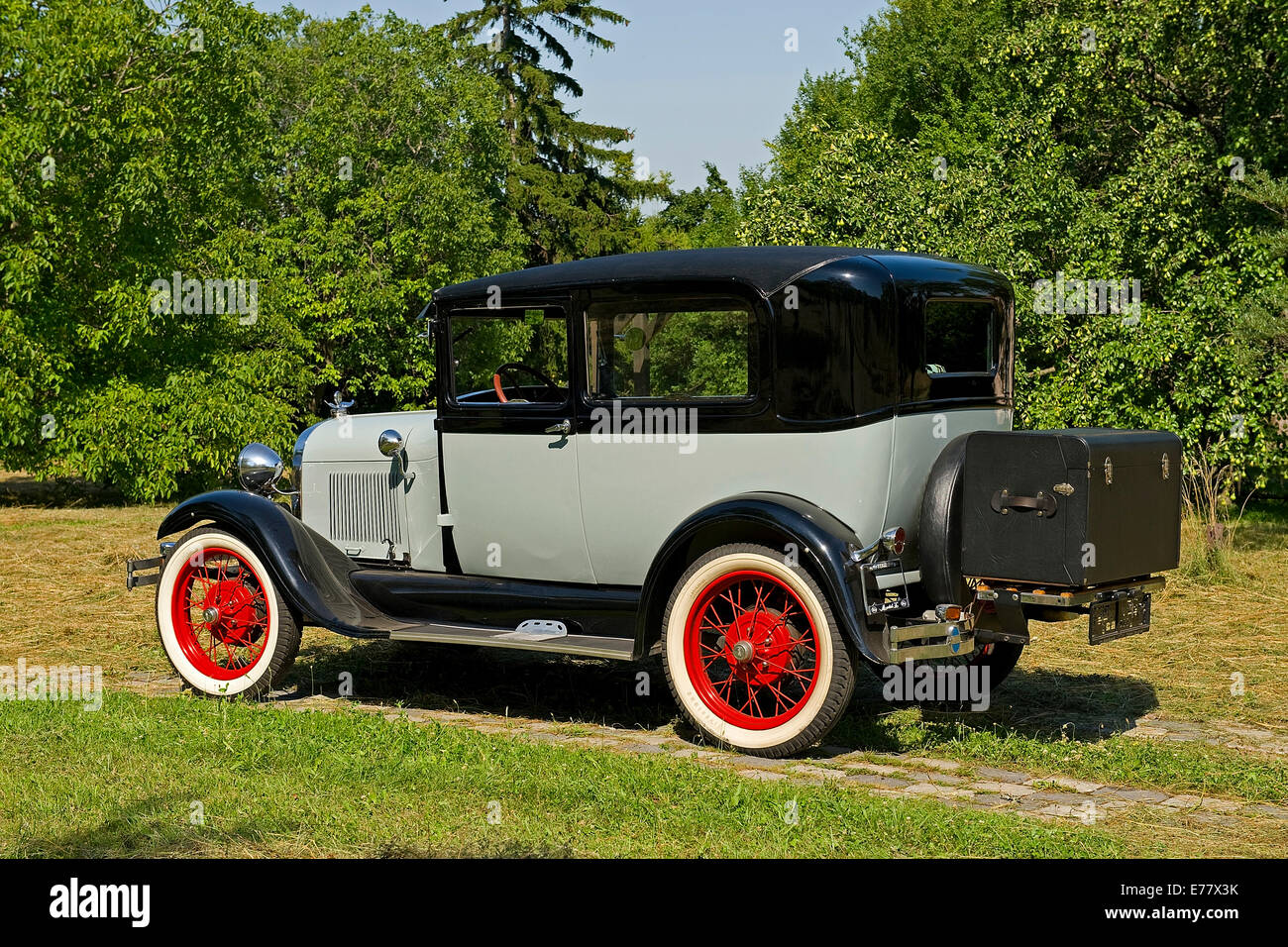 Vintage modello Ford A Tudor, costruito nel 1928 Foto Stock