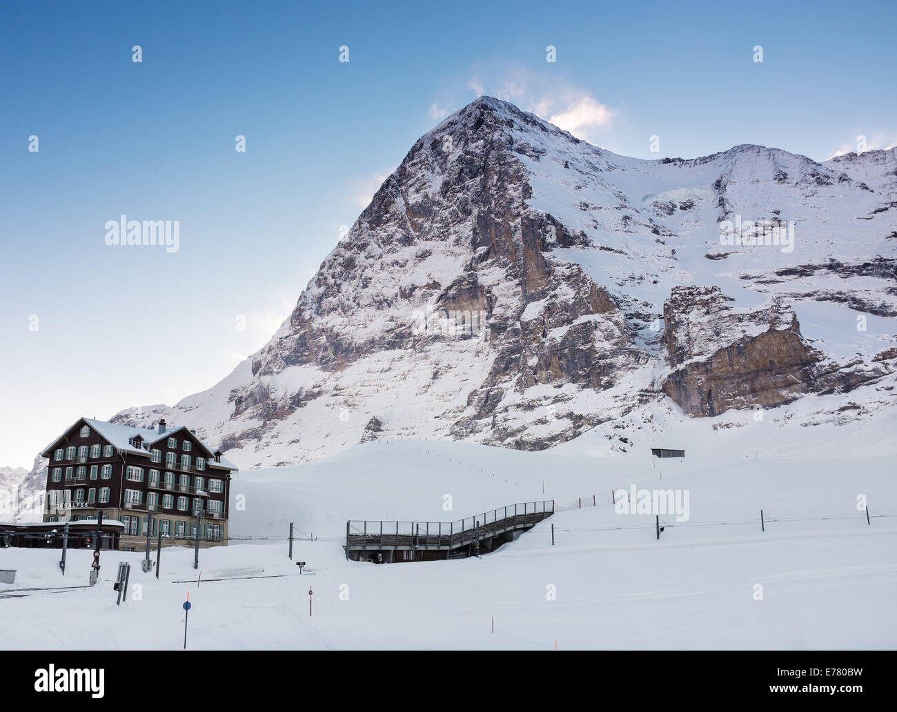 L'Eiger North Face, Svizzera Foto Stock