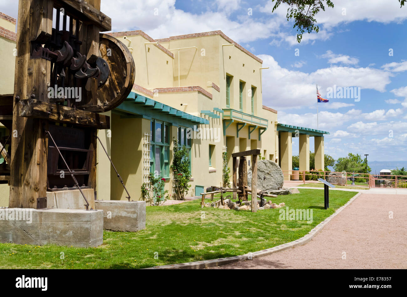Girolamo State Historic Park in Douglas Mansion è un museo storico minerario in Jerome, Arizona, U.S.A. Foto Stock
