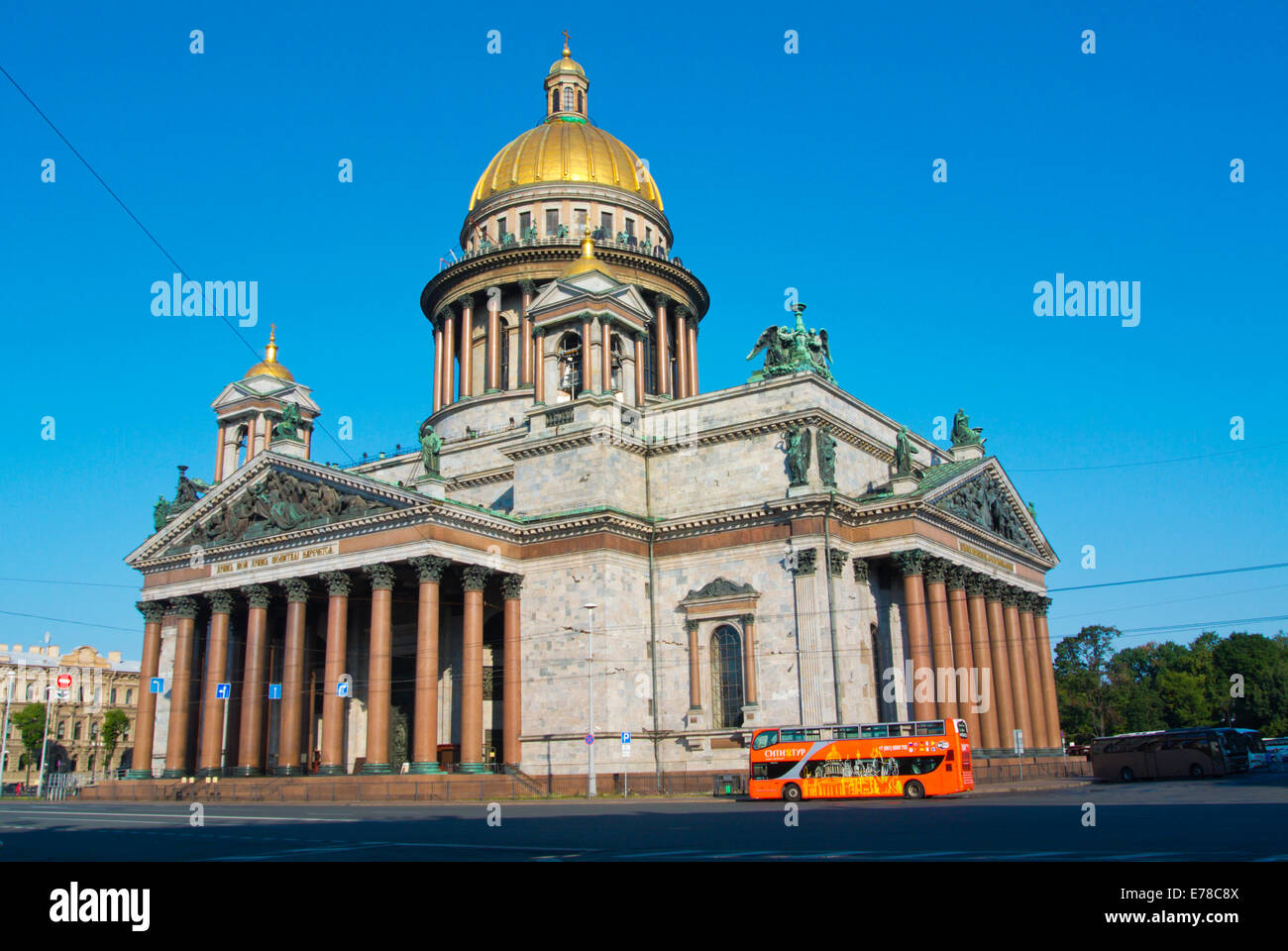 San Isacco chiesa, San Pietroburgo, Russia, Europa Foto Stock