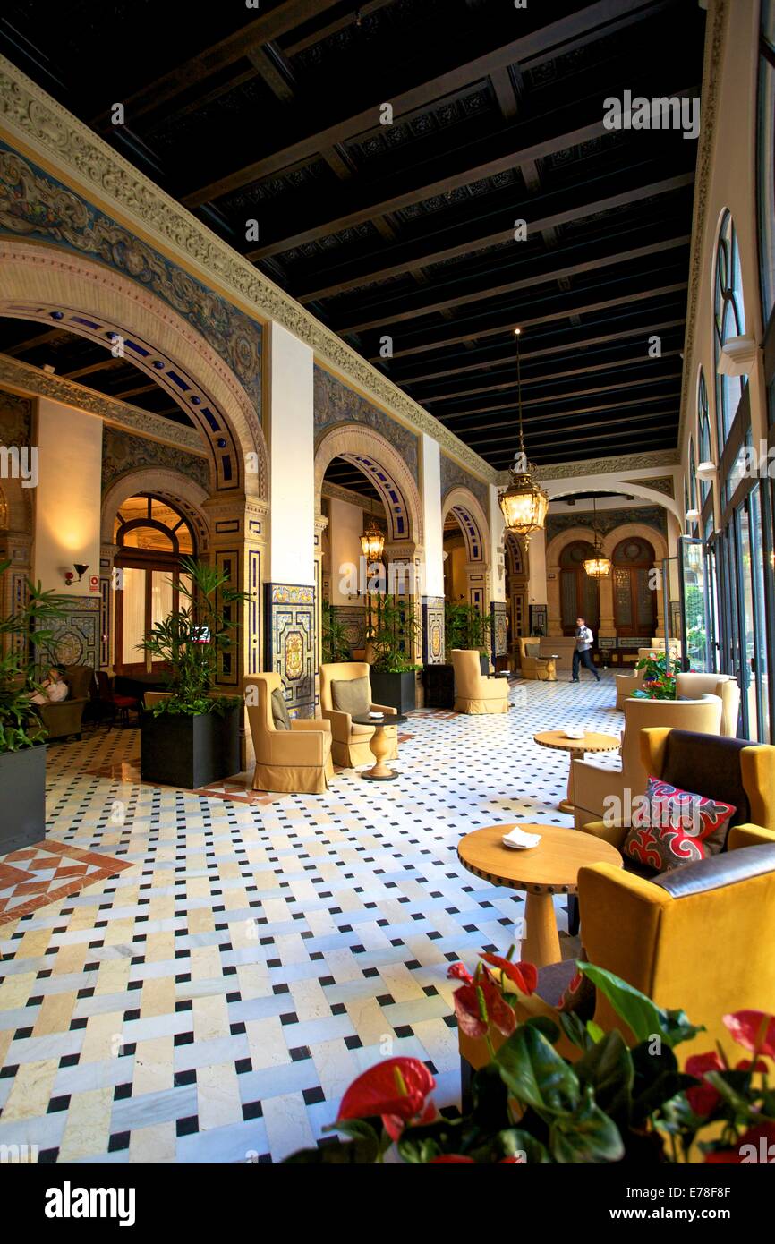 Hotel Alfonso Xlll, Siviglia, Spagna, Sud ovest Europa Foto Stock