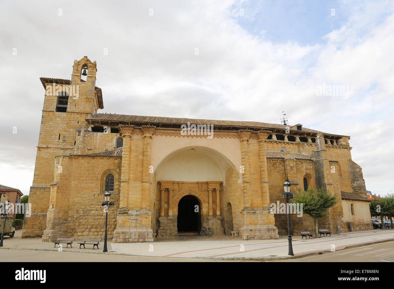Chiesa di San Pedro a Fromista, di Castiglia e Leon, Spagna. Foto Stock