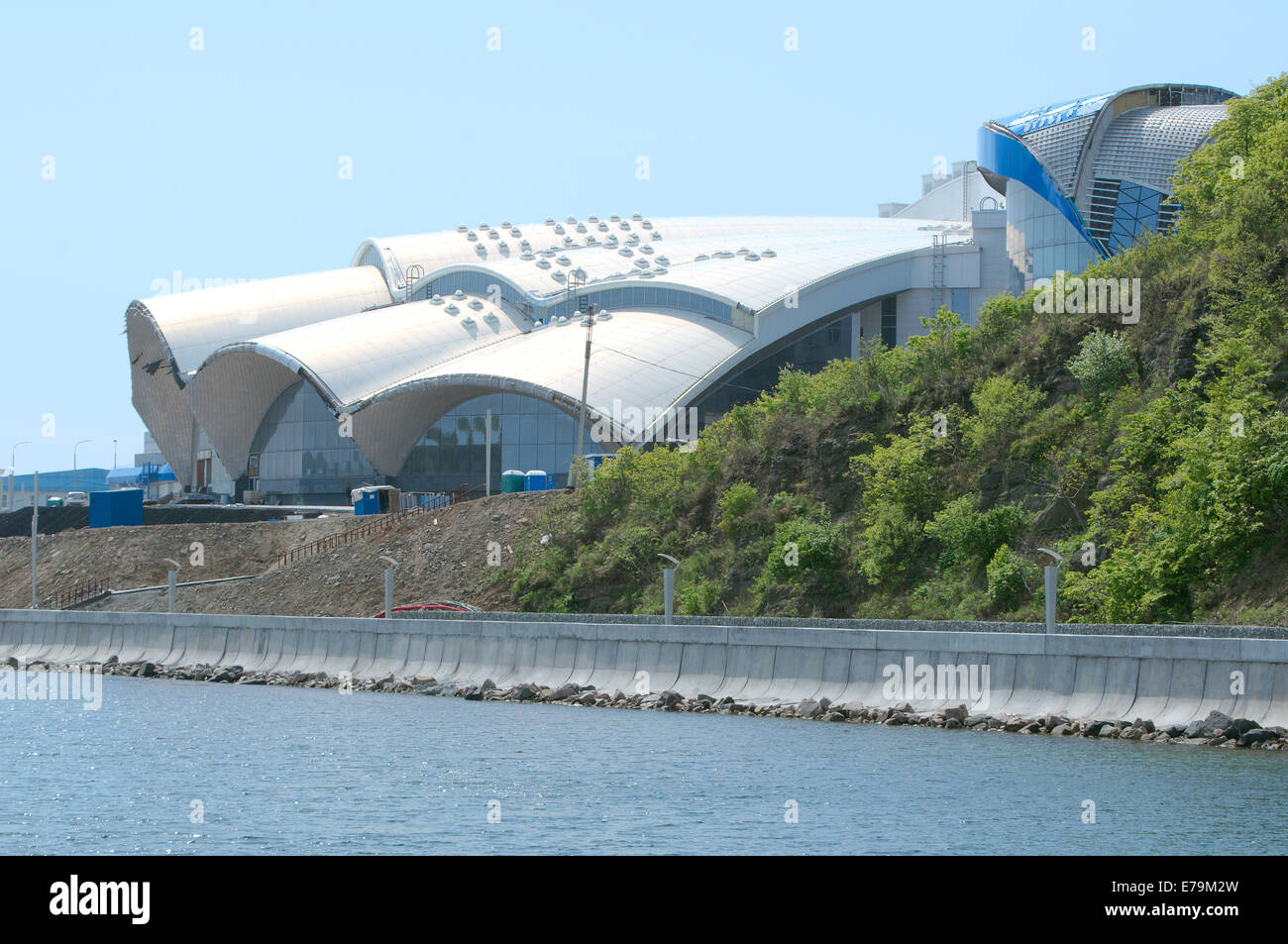 Oceanarium, Vladivostok, Russky Island, Estremo Oriente, Primorsky Krai, Russia Foto Stock