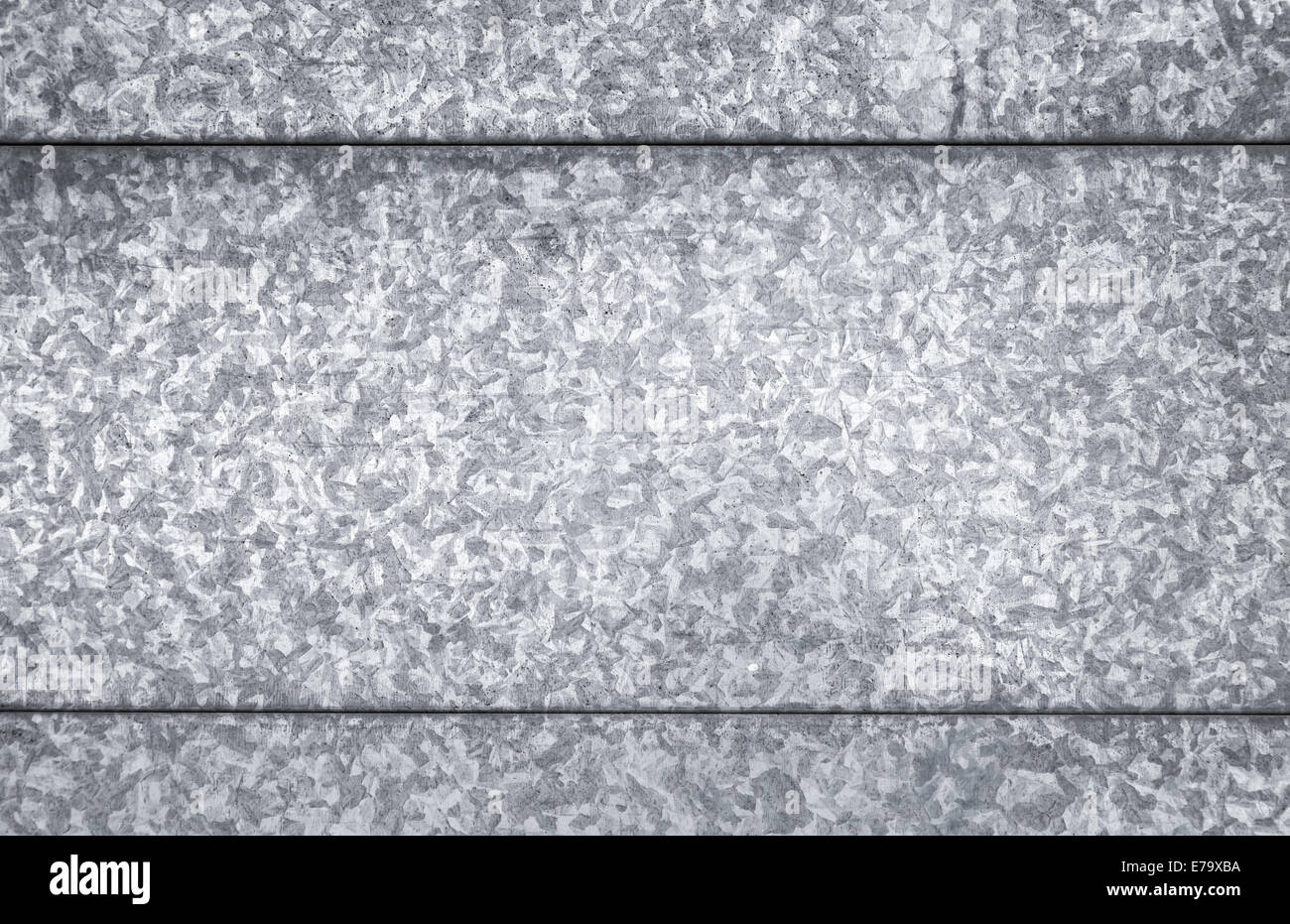 Grigio acciaio zincato foglio, foto di sfondo texture Foto Stock