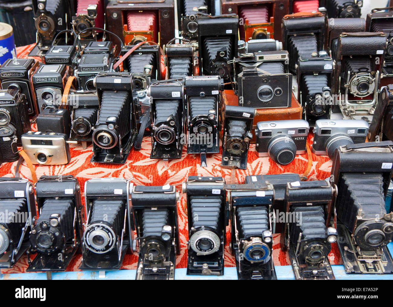 Mercato di Portobello Road Foto Stock