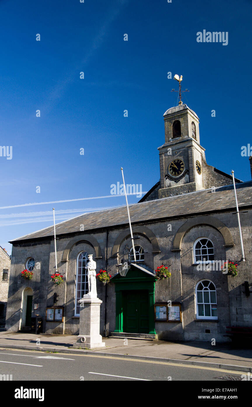 Il Municipio, Cowbridge, Vale of Glamorgan, South Wales, Regno Unito. Foto Stock