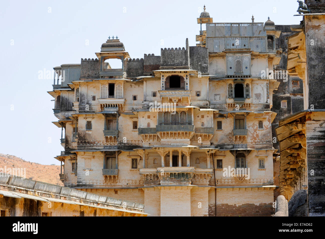 Il Juna Mahal Palace in Dungarpur, Rajasthan, India Foto Stock