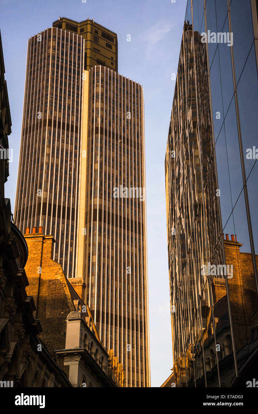 Torre 42, ex National Westminster Tower, Square Mile, il City di Londra, Regno Unito Foto Stock