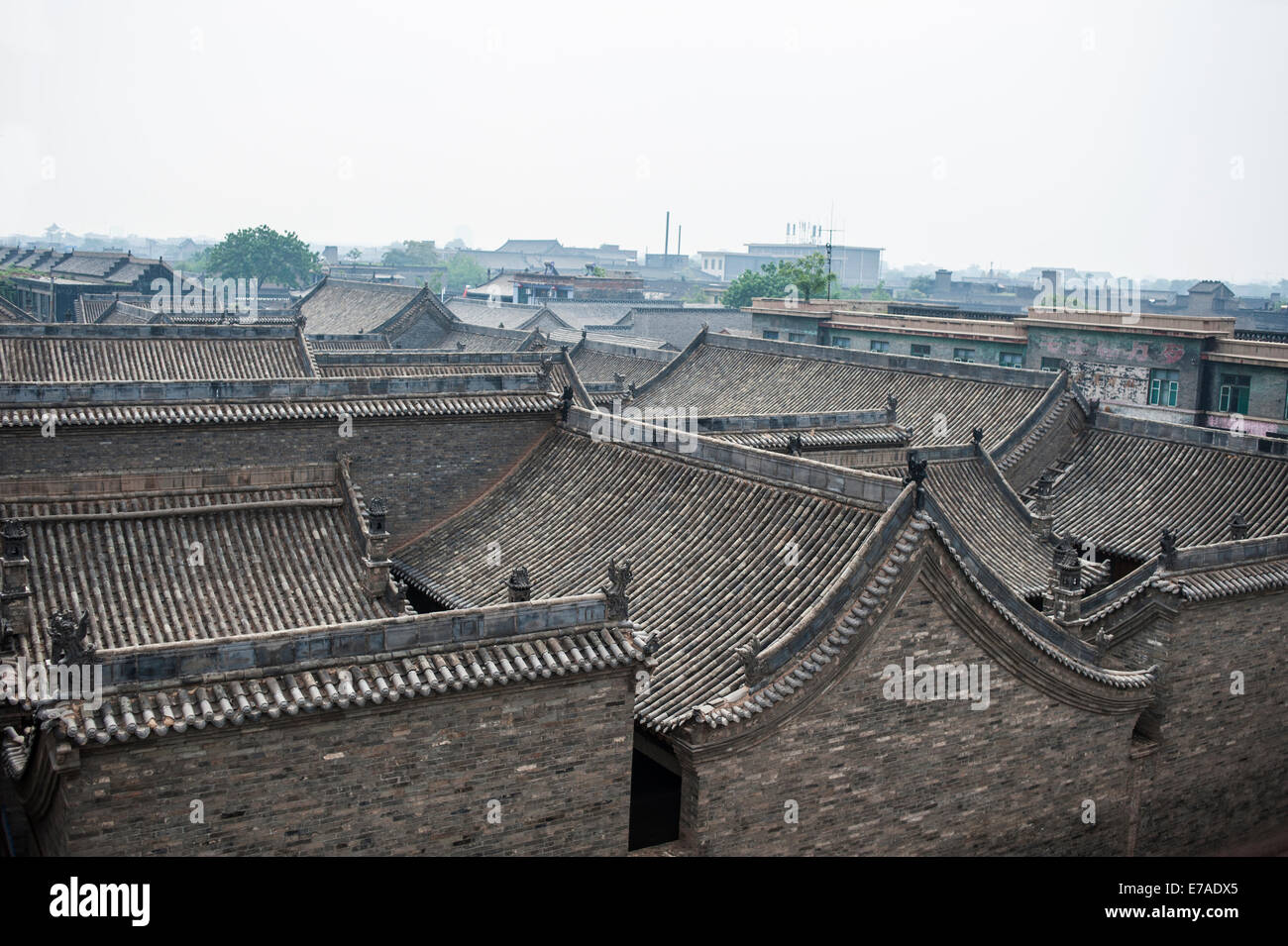 Di Pingyao, nel centro nella provincia dello Shanxi in Cina. Foto Stock