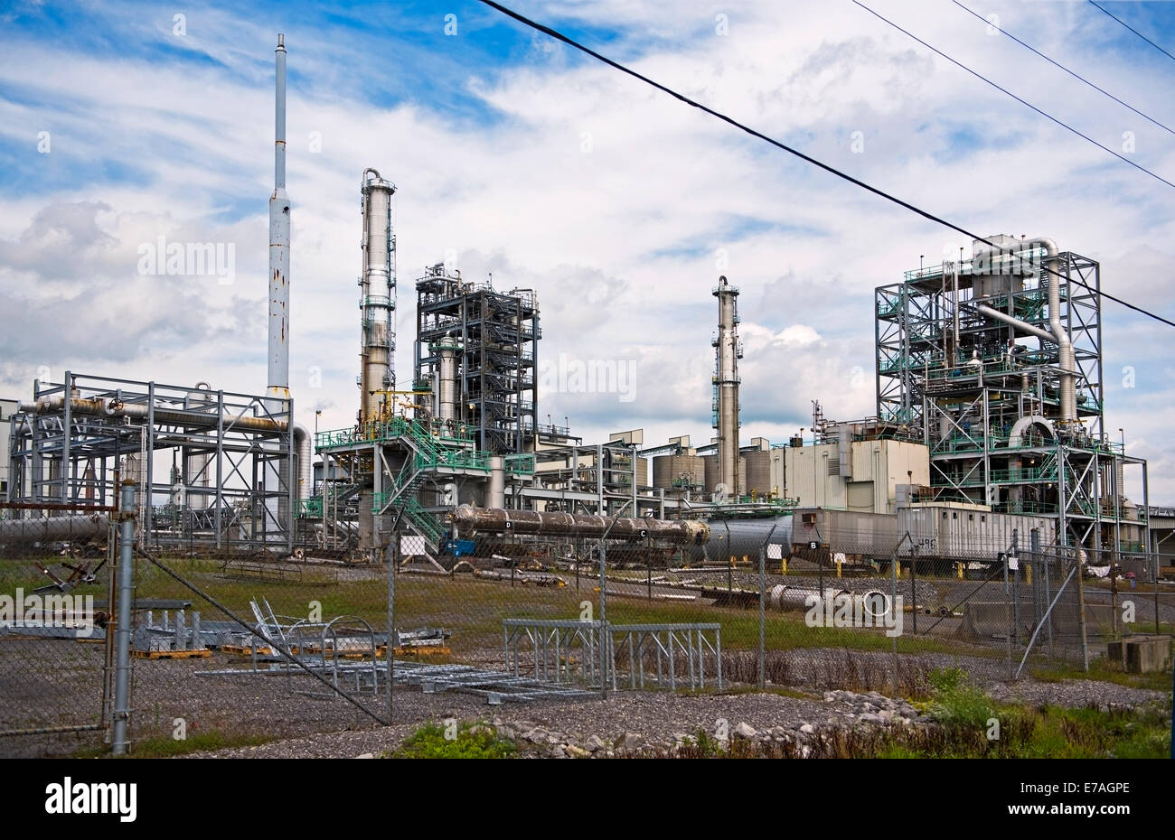 Complesso industriale di Kingsport, Tennessee Foto Stock