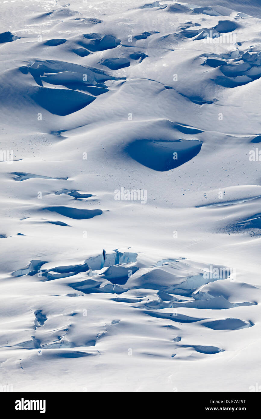 La gola, l'Antartide, uno stretto canale che separa Adelaide isola dal continente antartico. Foto Stock