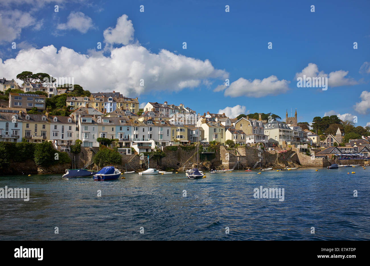 Fowey, Cornwall, Sud Ovest Inghilterra, Regno Unito. Foto Stock