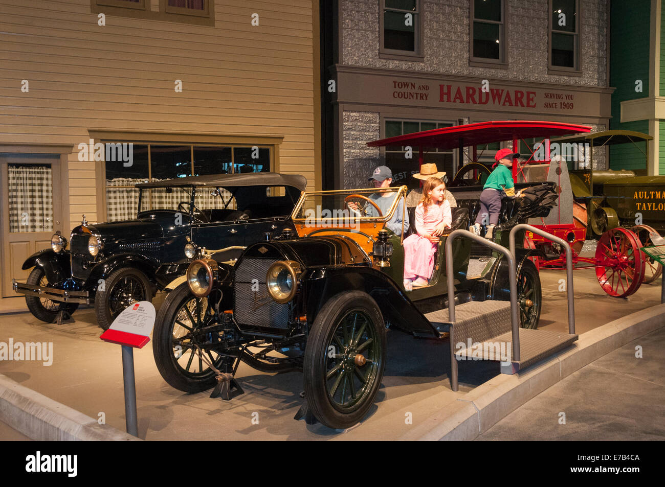Elk203-5683 Canada, Alberta Wetaskiwin, Museo Reynolds-Alberta, vintage automobile Foto Stock