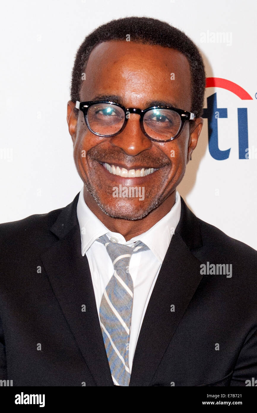 Beverly Hills, in California, Stati Uniti d'America. 10 Settembre, 2014. Tim Meadows assiste il Paley Centre for Media's PaleyFest 2014 Fall TV Preview - NBC, dello show televisivo "arry Me' presso il Paley Centre for Media Credito: dpa picture alliance/Alamy Live News Foto Stock