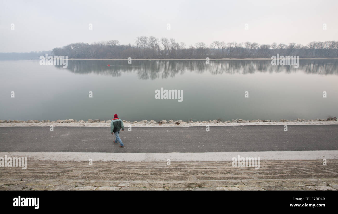 Szentendre (Ungheria) - Szentendre è una città sul fiume nella contea di Pest, vicino la capitale Budapest Foto Stock