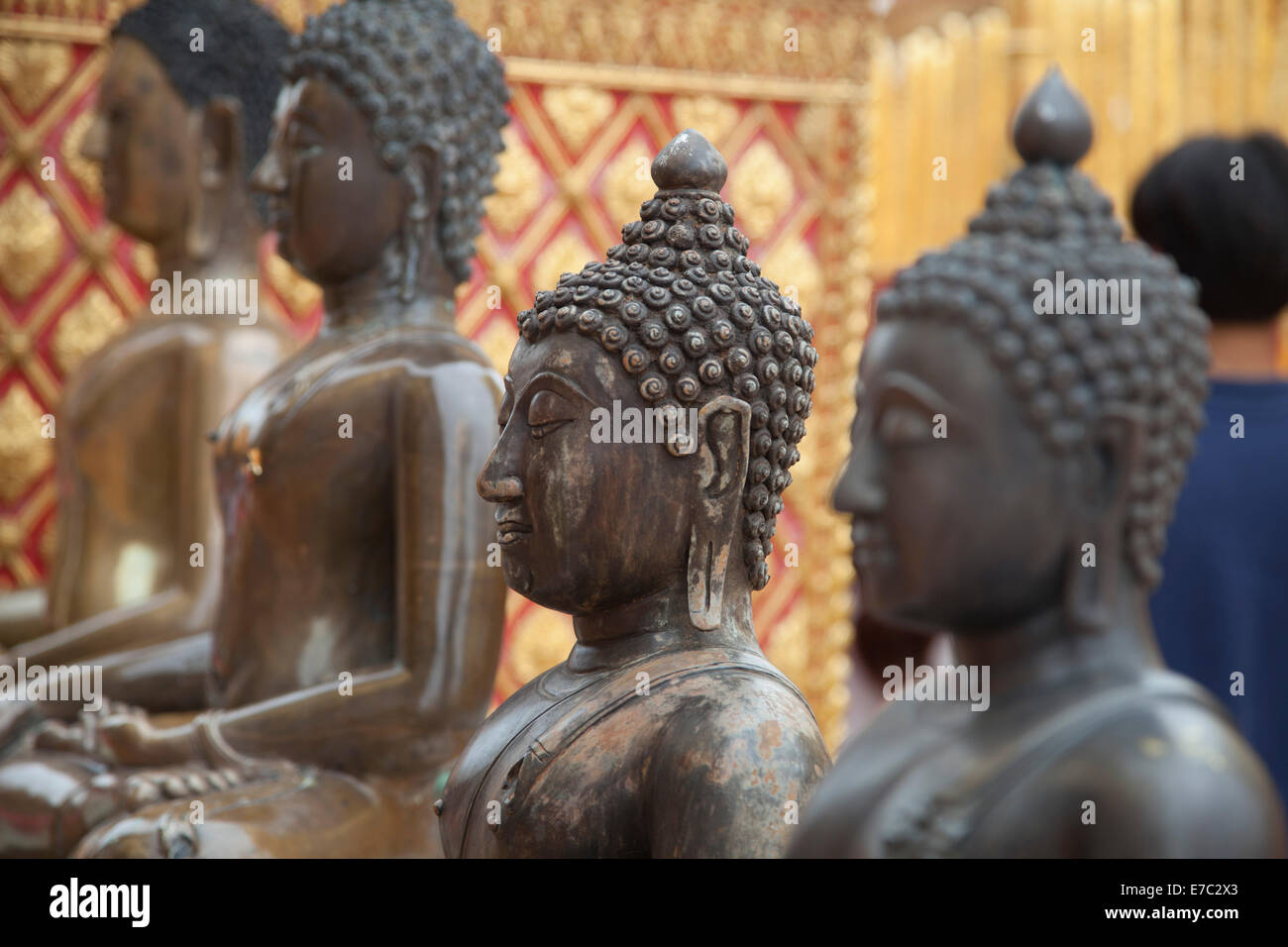 Tempio Doi Suthep in Chiang Mai Thailandia Foto Stock