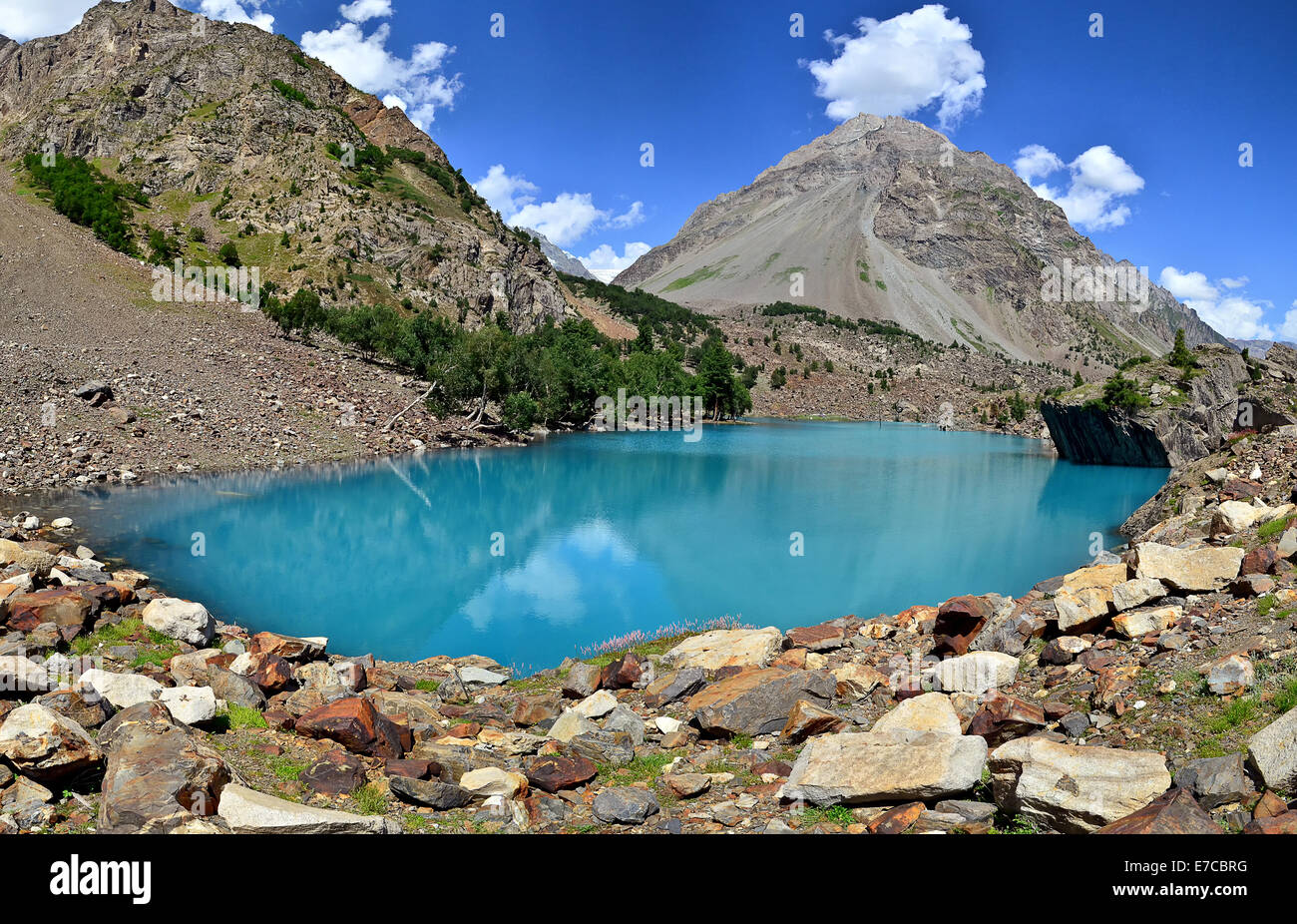 Lago di Naltar, Gilgit Baltistan, Pakistan Foto Stock
