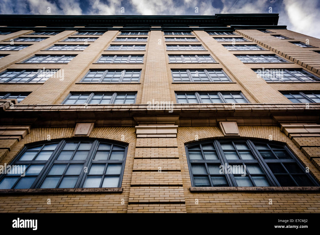 Architettura antica di Baltimora, Maryland. Foto Stock