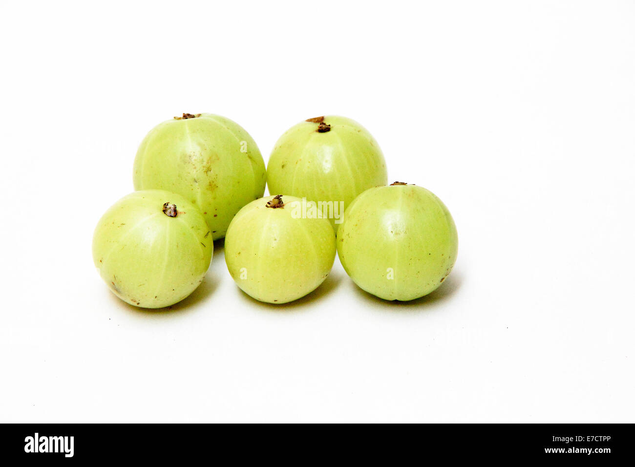 Uva spina re una buona fonte di vitamina C e potassio e bioflavonoidi Foto Stock