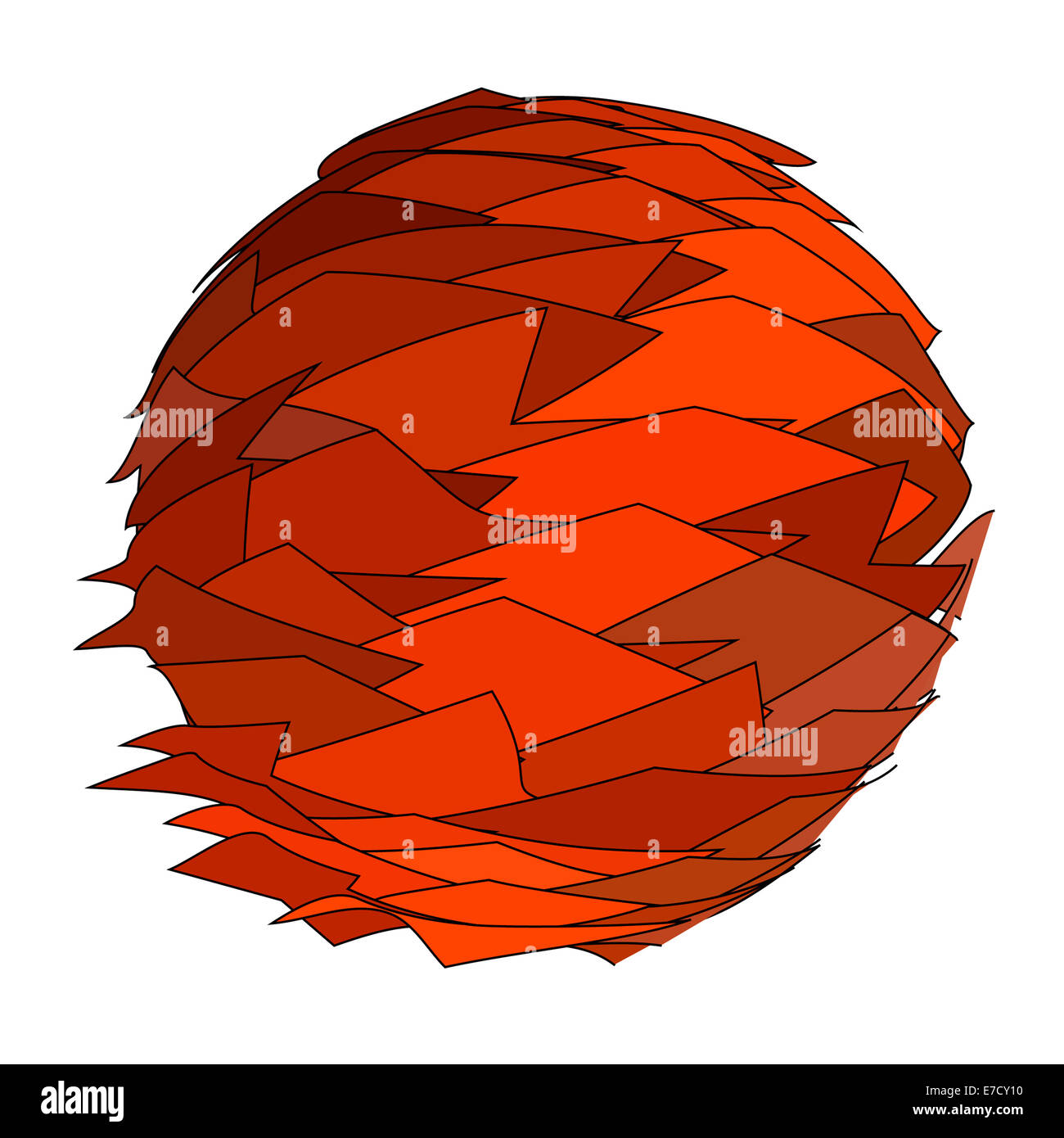 Design sfondi astratti colori rosso e oro Foto Stock