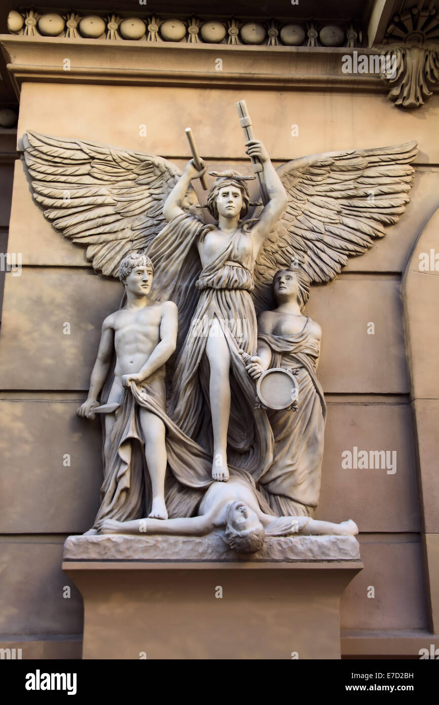 Il francese arte scultura rinascimentale Foto Stock