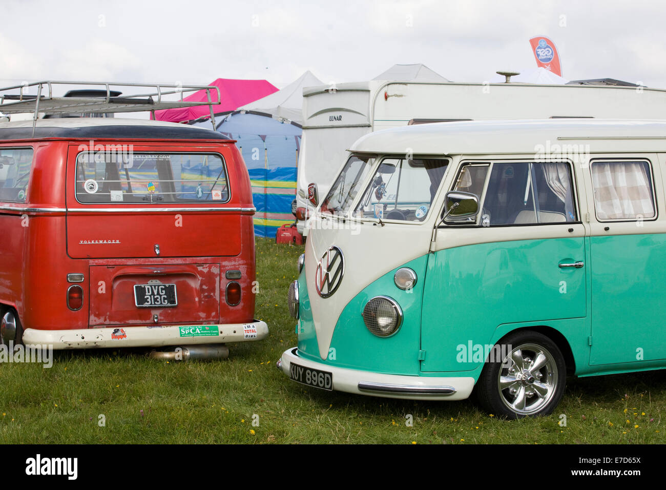 1966 Volkswagen Camper Van Foto Stock