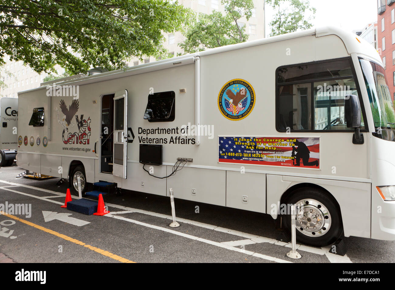 Noi reparto degli affari di veterani Mobile Centro veterinario - Washington DC, Stati Uniti d'America Foto Stock