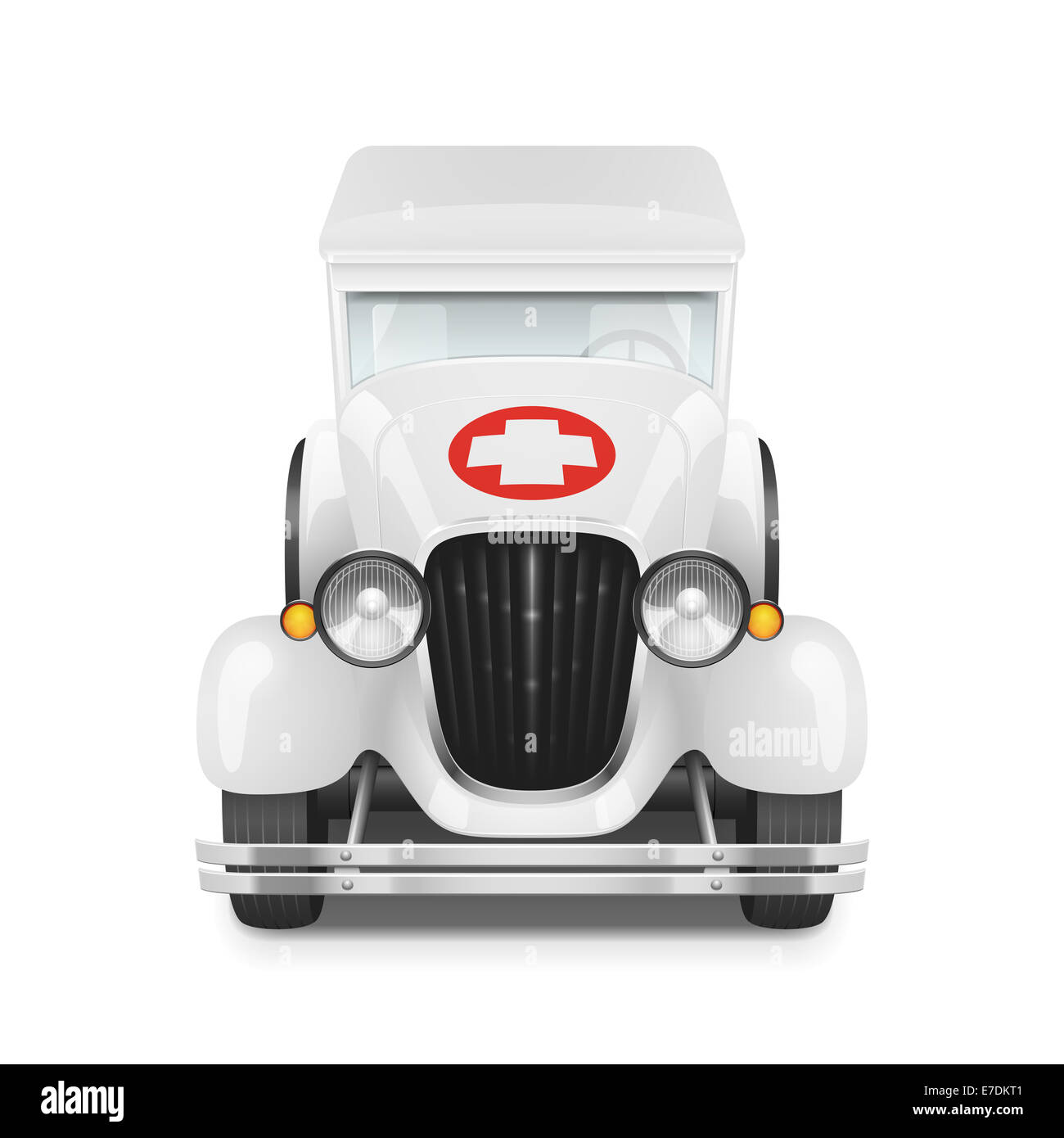 Icona dell'automobile retrò Foto Stock