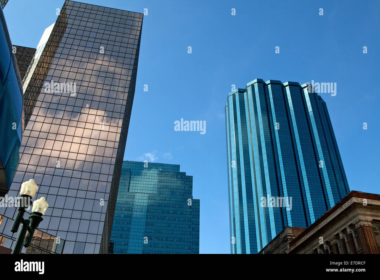 Scene di strada Edmonton, Alberta, Canada Foto Stock