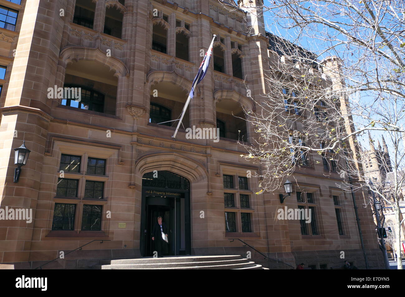 Nuovo Galles del sud di governo terreni e immobili uffici informazioni in Sydney, Australia Foto Stock