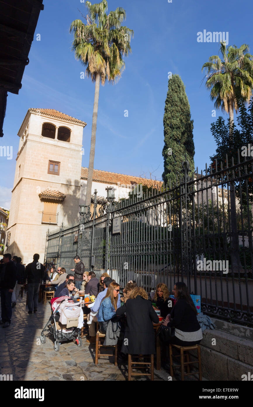 Malaga, Costa del Sol, Spagna. Museo Picasso Foto Stock