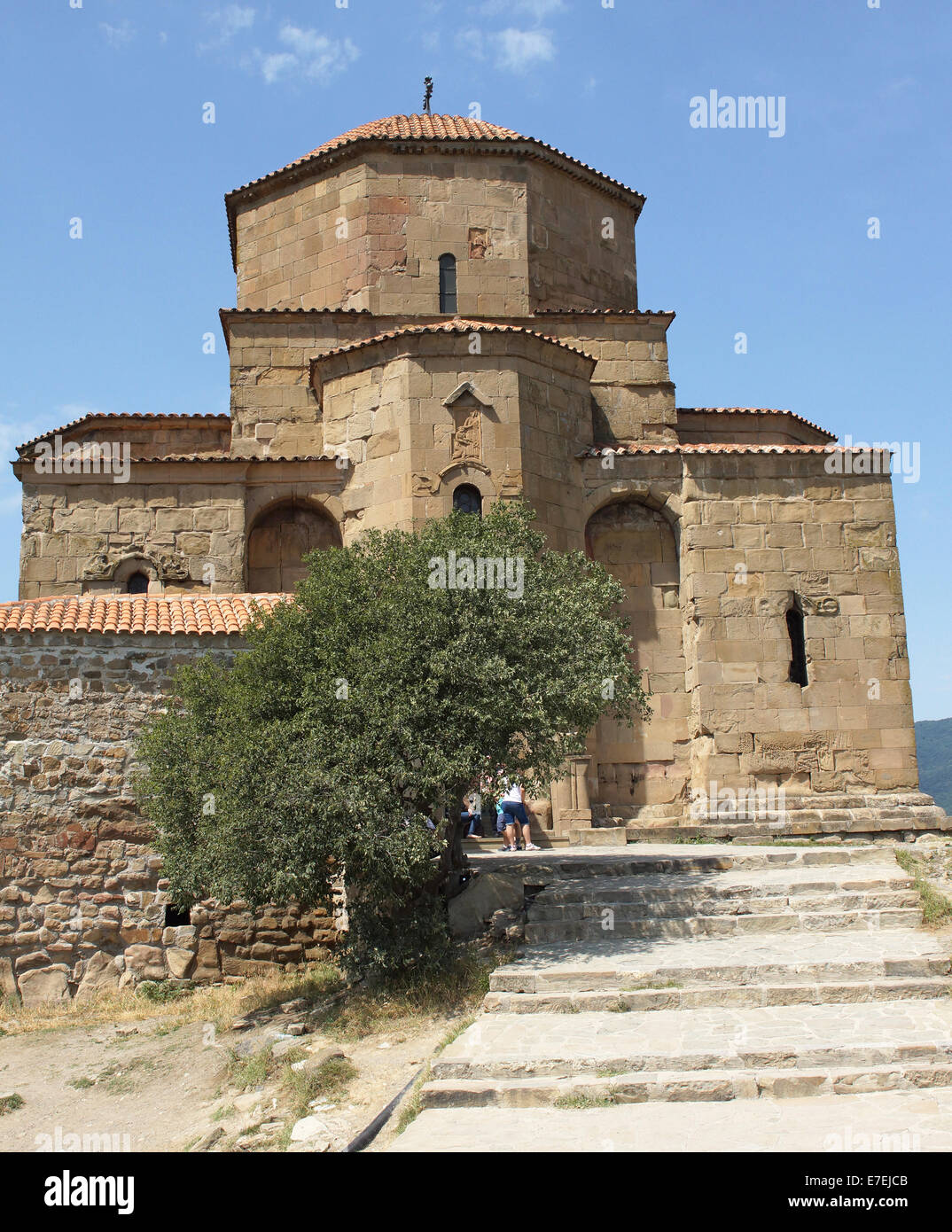 Chiesa Dshwari, Mzcheta, Georgia, Europa Foto Stock