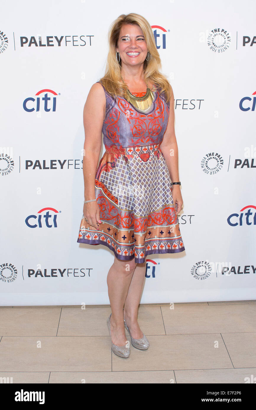 Los Angeles, California, USA. Xv Sep, 2014. Lisa Whelchel assiste Paley caduta Flashback: ''i fatti della vita " trentacinquesimo anniversario Reunion su settembre 15th, 2014 a Paley Centre for Media in Beverly Hills.California Credit: TLeopold/Globe foto/ZUMA filo/Alamy Live News Foto Stock