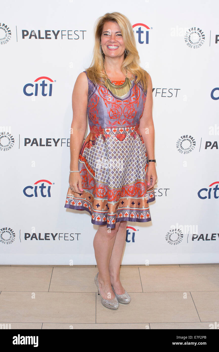 Los Angeles, California, USA. Xv Sep, 2014. Lisa Whelchel assiste Paley caduta Flashback: ''i fatti della vita " trentacinquesimo anniversario Reunion su settembre 15th, 2014 a Paley Centre for Media in Beverly Hills.California Credit: TLeopold/Globe foto/ZUMA filo/Alamy Live News Foto Stock