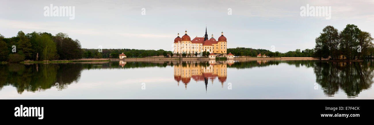 Castello di Moritzburg, Dresda, Sassonia, Germania Foto Stock