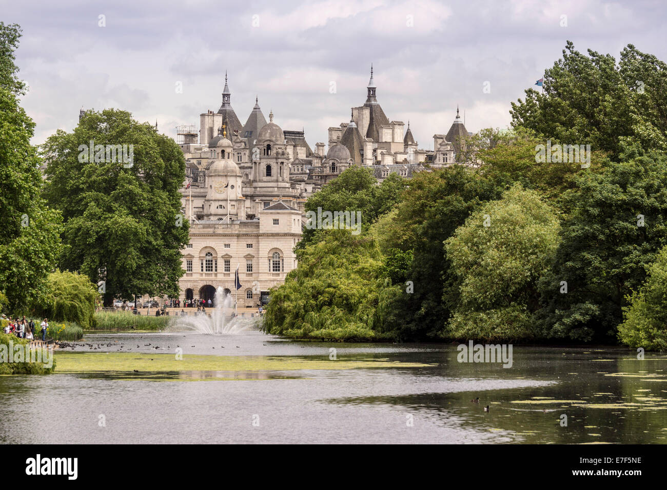 Casa Museo di cavalleria, il St James Park, London, England, Regno Unito Foto Stock