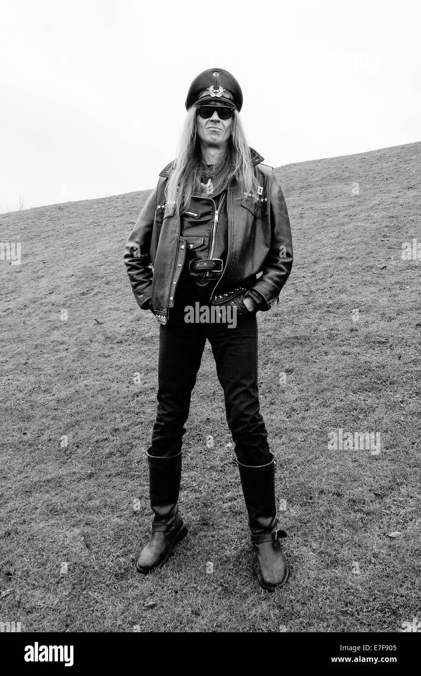 Julian David Cope è un inglese un musicista rock, autore. Foto Stock