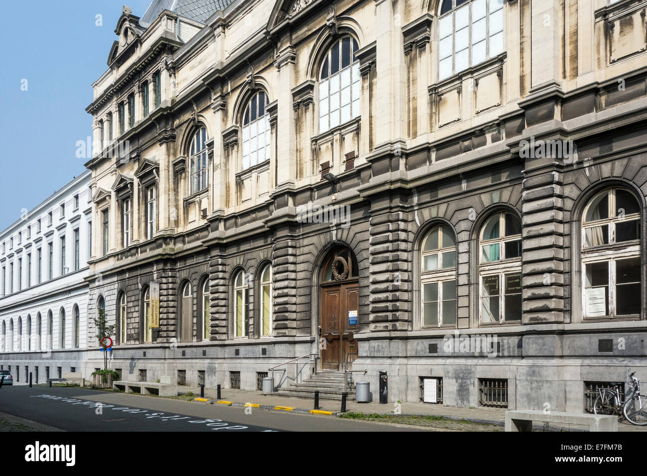 Faculteit Letteren en Wijsbegeerte / la Facoltà di Lettere e Filosofia / Arts College dell'Università di Ghent, Belgio Foto Stock