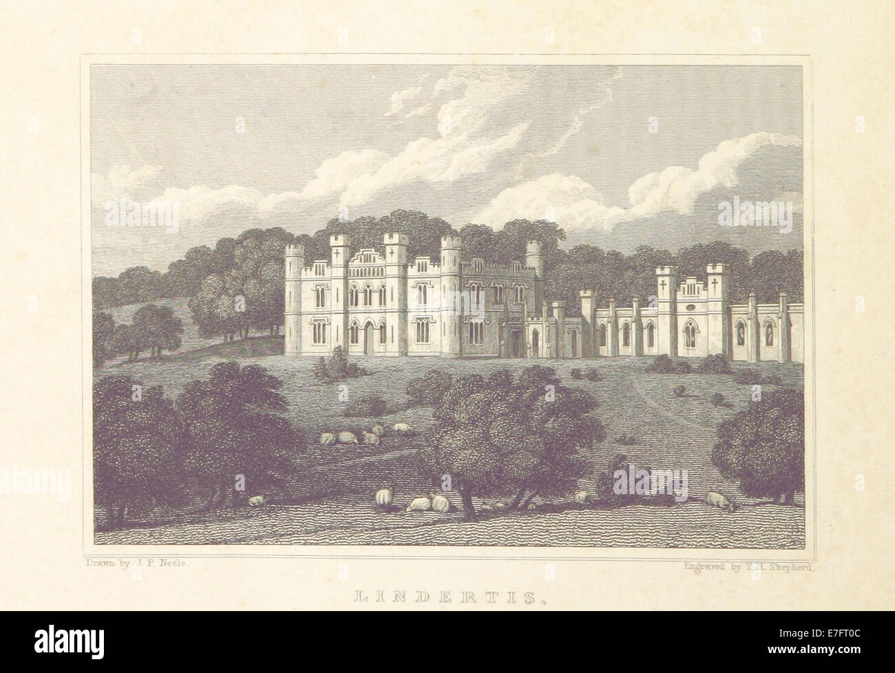 MA(1829) p.364 - Lindertis - John Preston Neale Foto Stock