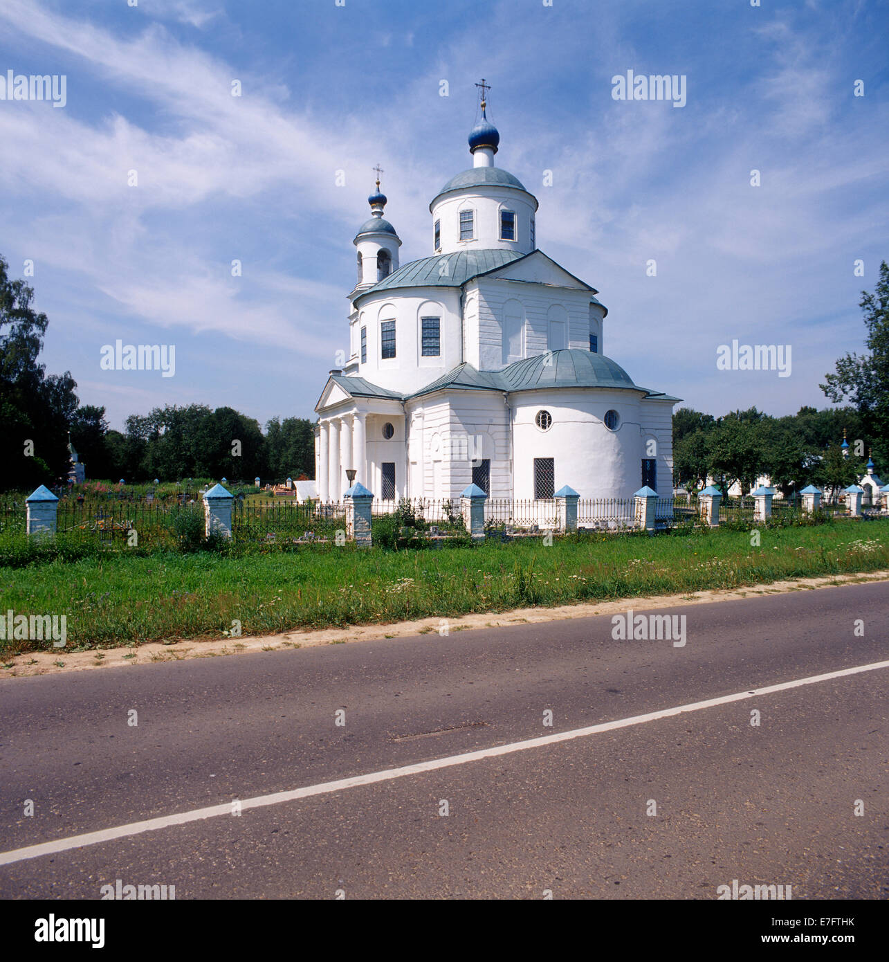 Chiesa dell'entrata della Theotokos nel Tempio (Spirovo) Foto Stock