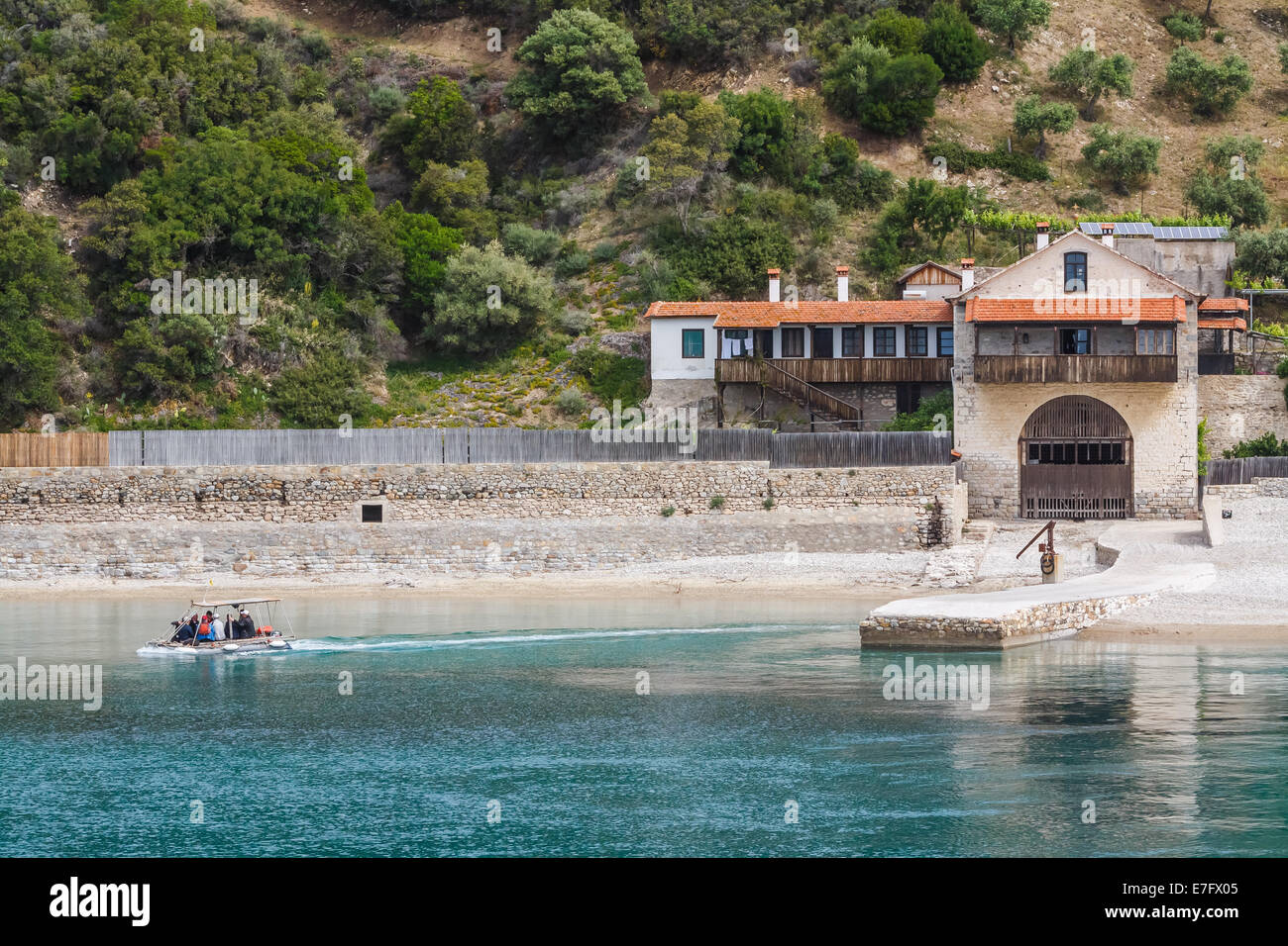 Il monastero di Monte Athos Foto Stock