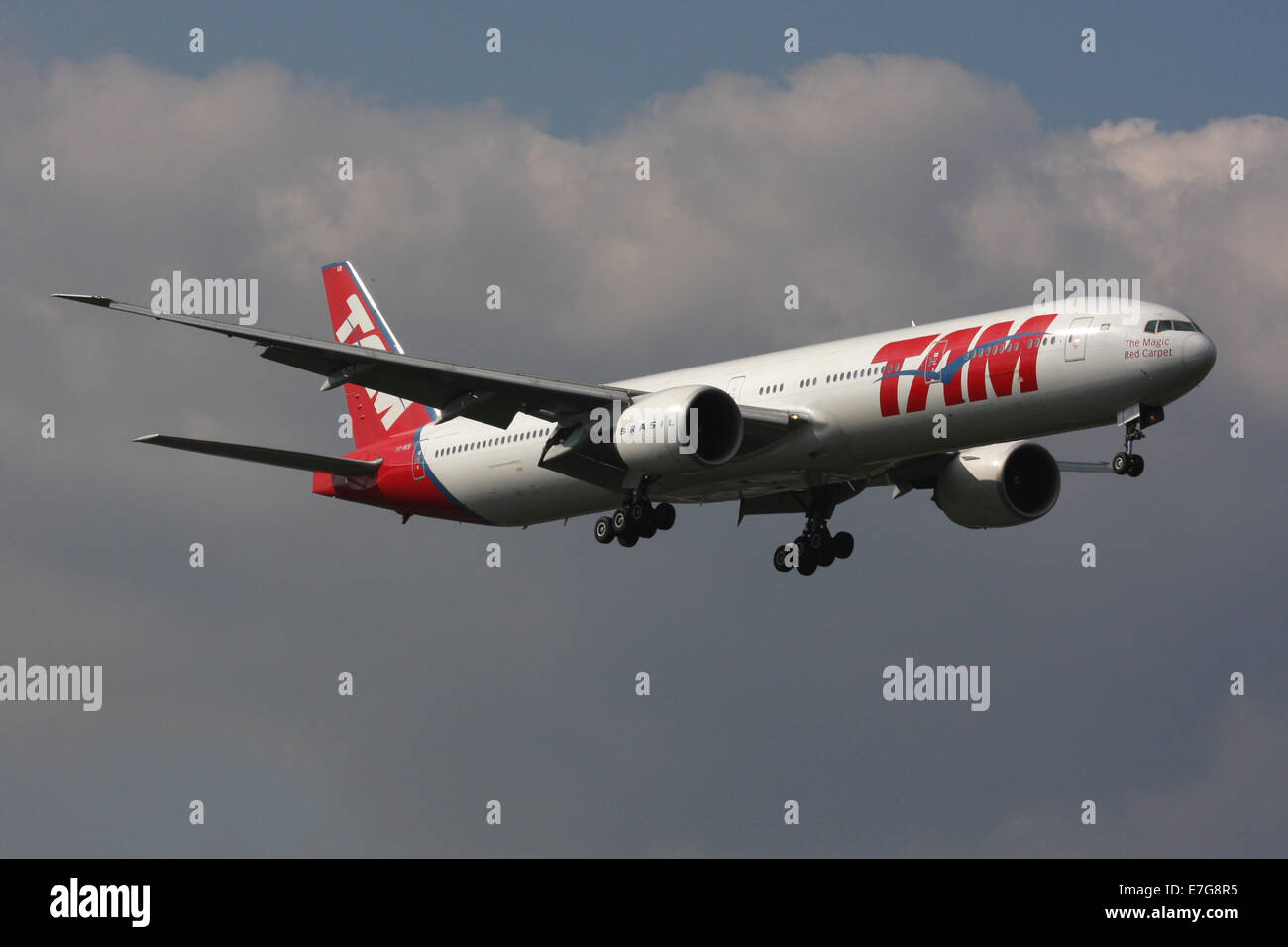 TAM BRASIL BRASILE AIRLINES BOEING 777 Foto Stock