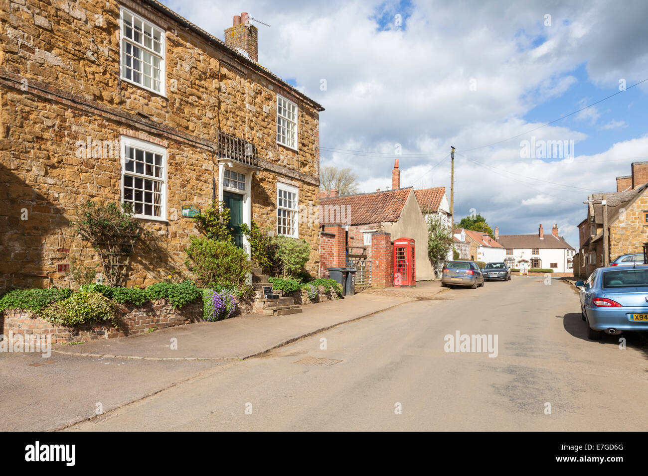 Il villaggio di Ab Kettleby, Leicestershire, England, Regno Unito Foto Stock