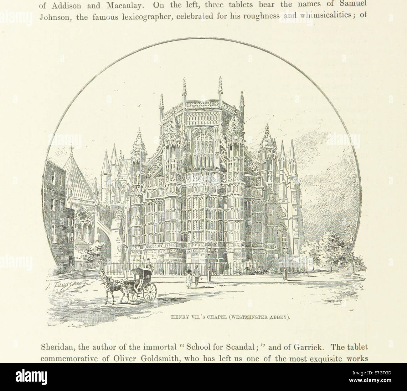 Immagine presa da pagina 122 di "di Londra e i suoi dintorni. Un sondaggio pittoresco della metropoli e la periferia ... Tradotto da Henry Frith. Con illustrazioni ..." (11196450365) Foto Stock